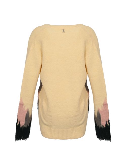 Maglione morbido oversize in misto alpaca con fantasia Patrizia Pepe | 2K0327 K294YA35